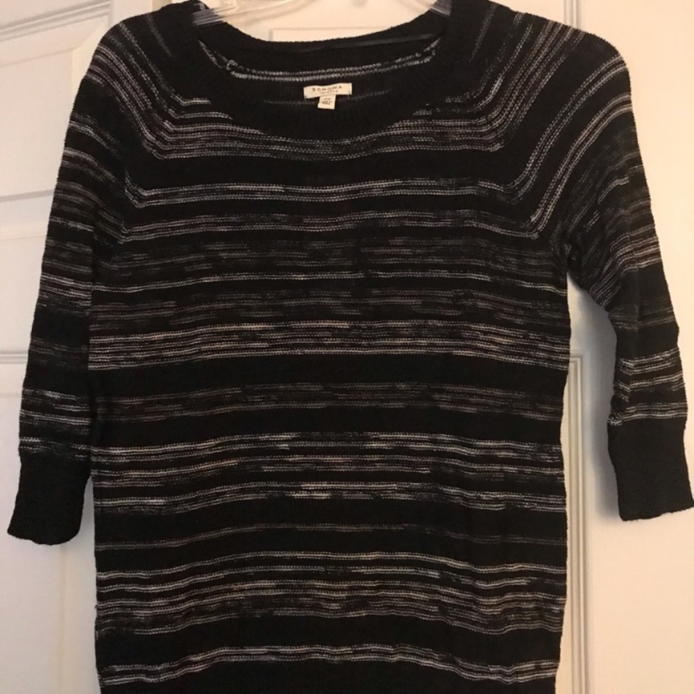 NWT Sonoma Striped Sweater